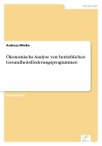 Ökonomische Analyse von betrieblichen Gesundheitsförderungsprogrammen