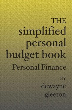 The Simplified Personal Budget Book: Personal Finance - Gleeton, Dewayne