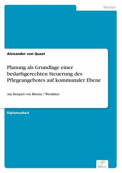 Planung als Grundlage einer bedarfsgerechten Steuerung des Pflegeangebotes auf kommunaler Ebene - Quast, Alexander von