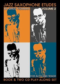 Cover Jazz Saxophone Etudes vol.2 for saxophone