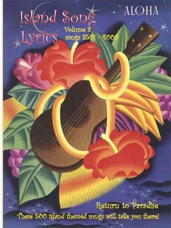 Island Song Lyrics Volume 8 - Jones, Larry W.