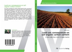 Land use: consequences on soil organic carbon content