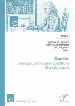 Cover Quellen: Eine geschichtswissenschaftliche Grundkategorie (eBook, PDF)
