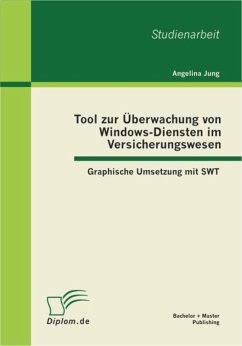 Tool zur Überwachung von Windows-Diensten im Versicherungswesen: Graphische Umsetzung mit SWT (eBook, PDF) - Jung, Angelina