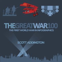 The Great War 100: The First World War in Infographics - Addington, Scott