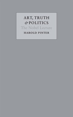 Art, Truth and Politics (eBook, ePUB) - Pinter, Harold