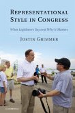 Representational Style in Congress (eBook, PDF)