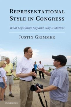 Representational Style in Congress (eBook, PDF) - Grimmer, Justin
