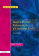 Learning to Teach Mathematics, Second... - Bild 1