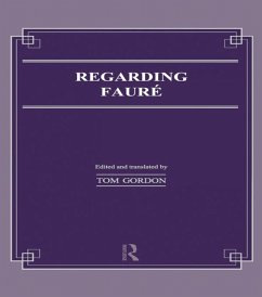 Regarding Faure (eBook, ePUB) - Gordon, Tom
