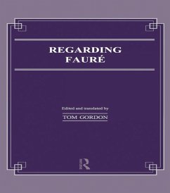 Cover Regarding Faure (eBook, PDF)