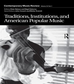 Cover Traditions, Institutions, and American Popular Tradition (eBook, ePUB)