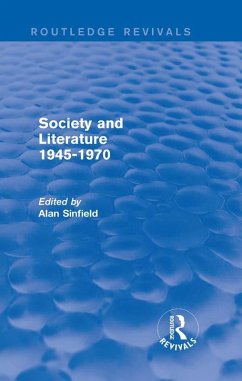 Cover Society and Literature 1945-1970 (Routledge Revivals) (eBook, ePUB)