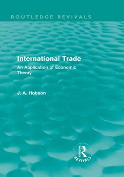 International Trade (Routledge Revivals) (eBook, ePUB) - Hobson, J.