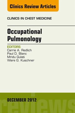 Cover Occupational Pulmonology, An Issue of Clinics in Chest Medicine (eBook, ePUB)