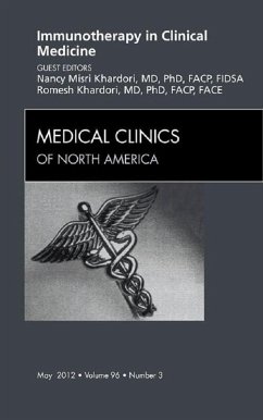 Cover Immunotherapy in Clinical Medicine, An Issue of Medical Clinics (eBook, ePUB)