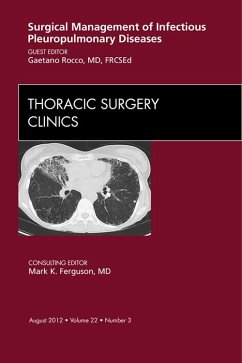 Cover Surgical Management of Infectious Pleuropulmonary Diseases, An Issue of Thoracic Surgery Clinics (eBook, ePUB)
