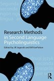 Research Methods in Second Language Psycholinguistics (eBook, PDF)