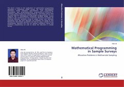 Mathematical Programming in Sample Surveys - Ali, Irfan