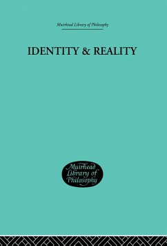 Identity & Reality (eBook, ePUB) - Meyerson, Emile