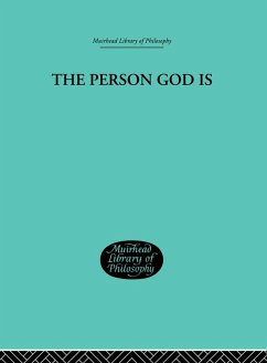 The Person God Is (eBook, ePUB) - Bertocci, Peter A.