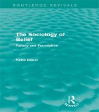 The Sociology of Belief (Routledge Revivals) (eBook, ePUB)