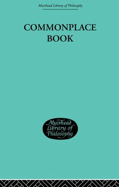 Cover Commonplace Book (eBook, ePUB)