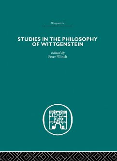 Studies in the Philosophy of Wittgenstein (eBook, PDF)