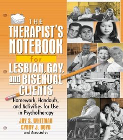 The Therapist's Notebook for Lesbian, Gay, and Bisexual Clients (eBook, ePUB) - Whitman, Joy S.; Boyd, Cynthia J.