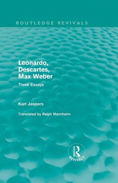 Cover Leonardo, Descartes, Max Weber (Routledge Revivals) (eBook, PDF)
