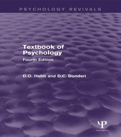 Textbook of Psychology (Psychology Revivals) (eBook, PDF) - Hebb, D. O.; Donderi, D. C.