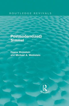 Cover Postmodernized Simmel (eBook, PDF)