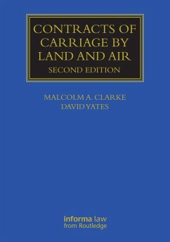 Cover Contracts of Carriage by Land and Air (eBook, ePUB)