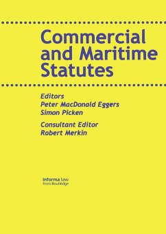 Commercial and Maritime Statutes (eBook, ePUB)