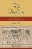 Text to Tradition (eBook, ePUB) Text to Tradition (eBook, ePUB)