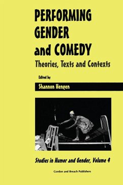 Cover Performing Gender and Comedy (eBook, PDF)