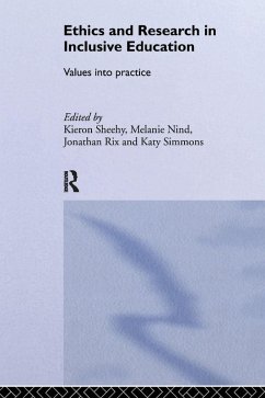 Ethics and Research in Inclusive Education (eBook, PDF)