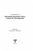 Contributions To Information Integration Theory (eBook, ePUB)