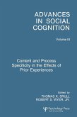 Content and Process Specificity in the Effects of Prior Experiences (eBook, ePUB)