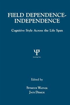 Cover Field Dependence-independence (eBook, ePUB)