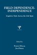 Field Dependence-independence (eBook,... - Bild 1