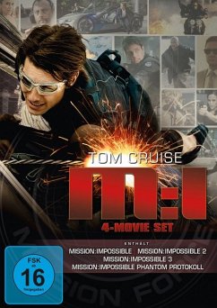 Mission: Impossible - The Ultimate Missions 1-4 DVD-Box - Jeremy Renner,Emmanuelle Beart,Thandie Newton