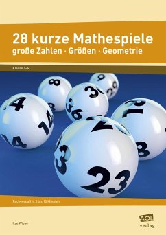 28 kurze Mathespiele - Wiese, Ilse
