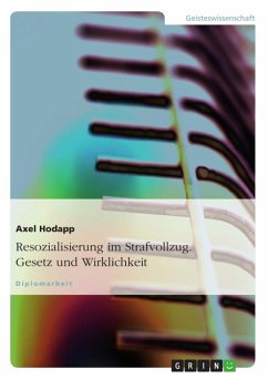 Resozialisierung im Strafvollzug - Gesetz und Wirklichkeit (eBook, ePUB) - Hodapp, Axel