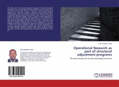 Operational Research as part of structural adjustment programs
