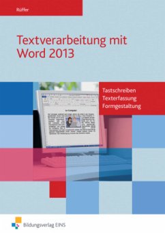 Cover Textverarbeitung mit Word 2013