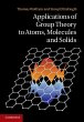 Applications of Group Theory to Atoms,... - Bild 1