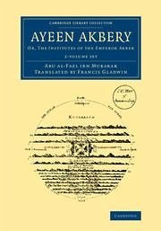 Ayeen Akbery 2 Volume Set - Abu'l-Fazl Ibn Mubarak