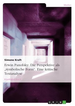 Erwin Panofsky: Die Perspektive als &quote;symbolische Form&quote; (eBook, ePUB)