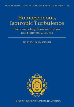 Homogeneous, Isotropic Turbulence - McComb, W David